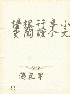 借根行事小说免费阅读全文在线阅笔趣无弹窗