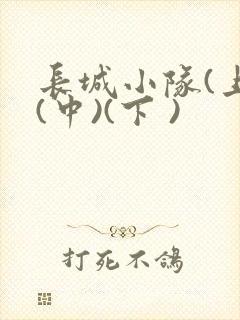 长城小队(上)(中)(下 )