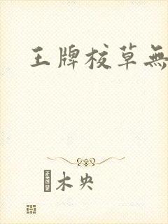 王牌校草无限爱