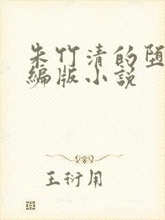 朱竹清的堕落改编版小说