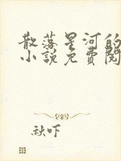 散落星河的记忆小说免费阅读全文