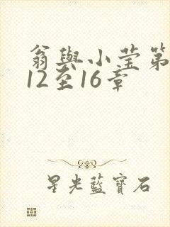 翁与小莹第十部12至16章封面