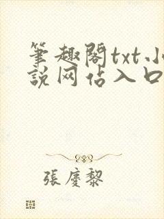 笔趣阁txt小说网站入口