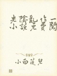 光阴乱作一团的小说免费阅读封面