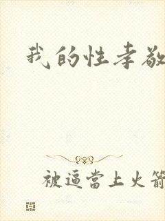 我的性孝敬