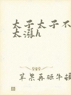 太子太子不要了太涨h