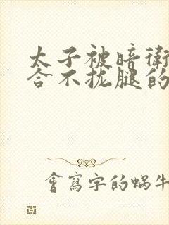 太子被暗卫c到合不拢腿的后果