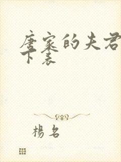 唐家的夫君们帘下衾