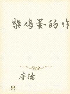 柴鸡蛋的作品