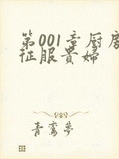 第001章厨房征服贵妇