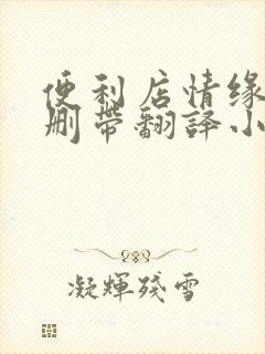 便利店情缘未增删带翻译小说
