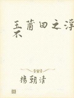 玉莆田之浮行天不封面