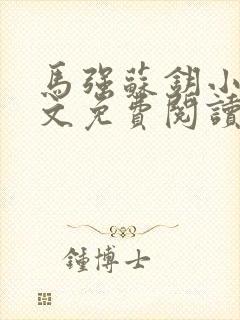 马强苏钥小说全文免费阅读最新章节