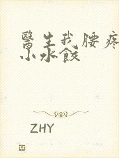 医生我腰疼肉馅小水饺封面