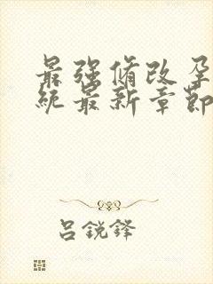 最强修改孕妇系统最新章节