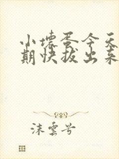 小坏蛋今天危险期快拔出来封面