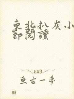 东北扒灰小说分节阅读