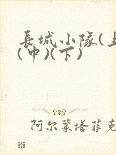 长城小队(上)(中)(下)