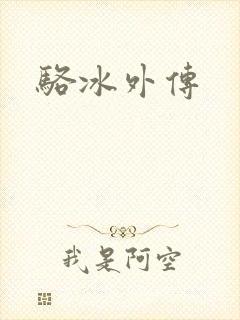 骆冰外传