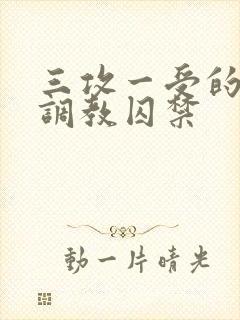 三攻一受的3p调教囚禁