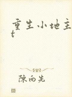 重生小地主txt封面