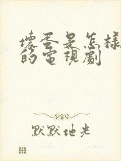 坏蛋是怎样炼成的电视剧封面