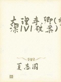 大理寺.卿(双洁1V1破案)