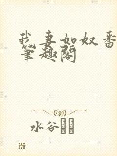 我妻如奴番外篇笔趣阁