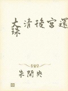 大清后宫还君明珠