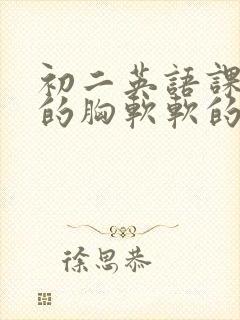 初二英语课代表的胸软软的