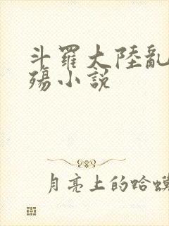 斗罗大陆乱世浮殇小说封面