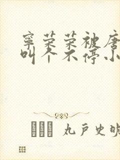 宁荣荣被唐三桶叫个不停小说封面