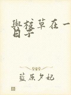 与校草在一起的日子