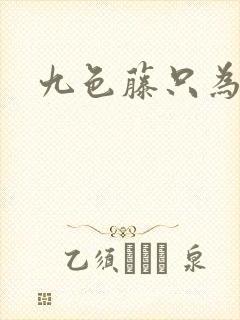 九色藤只为高清封面