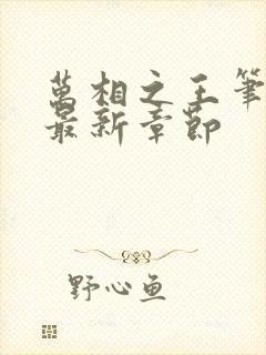 万相之王笔趣阁最新章节