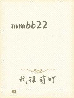 mmbb22封面