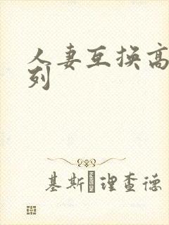 人妻互换高h系列