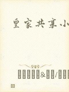 皇家共享小公主封面