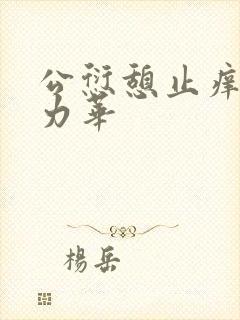 公愆憩止痒古悦力华