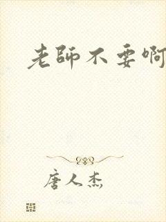 老师不要啊h封面