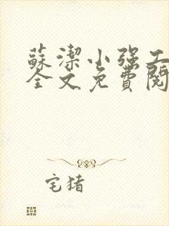 苏洁小强工地情全文免费阅读