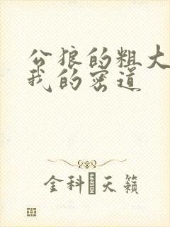 公狼的粗大挺进我的密道