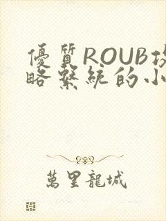 优质ROUB攻略系统的小说最新章节