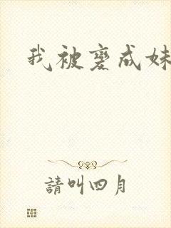 我被变成妹了封面