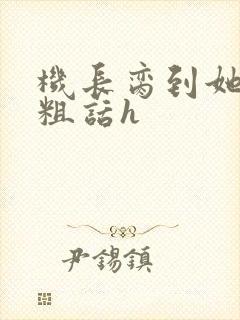 机长脔到她哭h粗话h