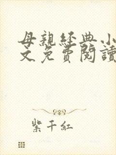 母亲经典小说全文免费阅读