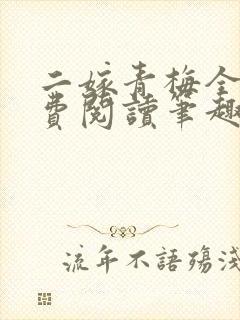 二嫁青梅全文免费阅读笔趣阁