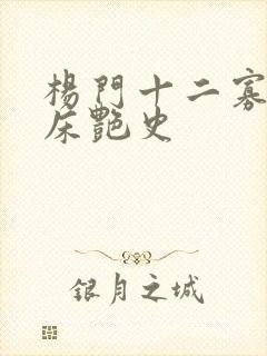 杨门十二寡妇肉床艳史封面