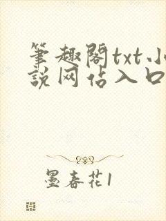 笔趣阁txt小说网站入口