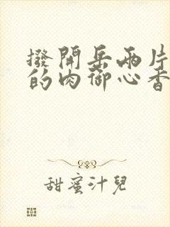 拨开岳两片肥嫩的肉御心香帅